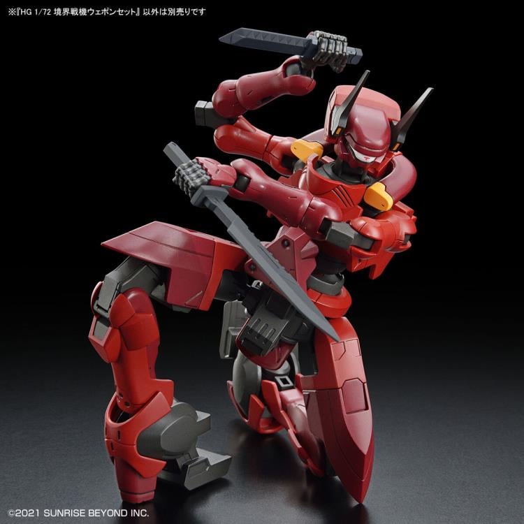 Kyoukai Senki HG AMAIM Warrior at the Borderline 1/72 Scale Weapon Set Gallery Image 10
