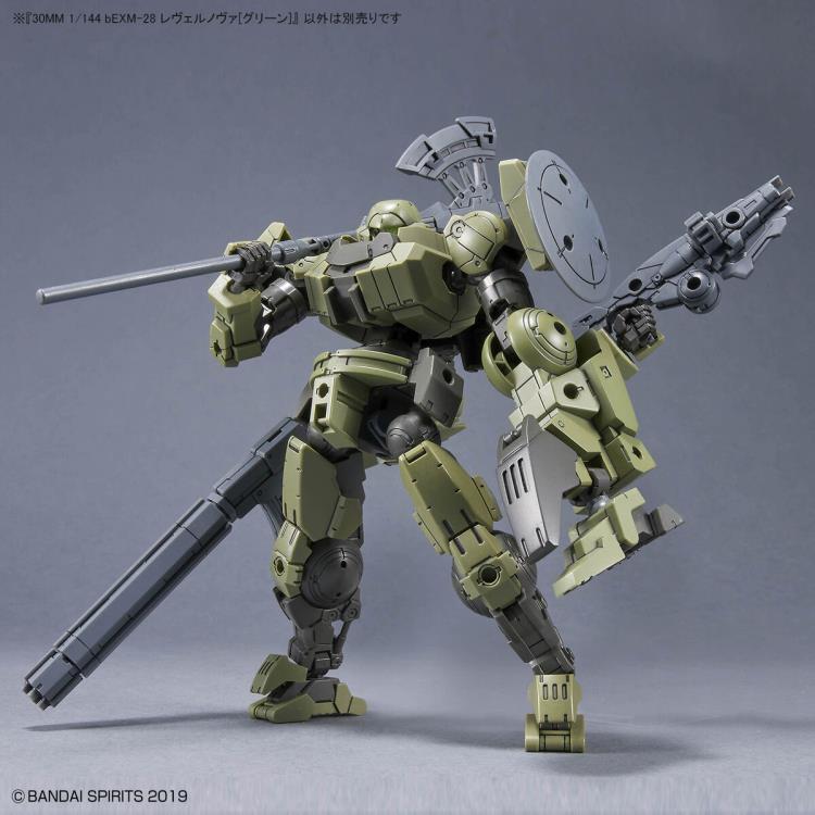 30 Minutes Missions bEXM-28 Revernova (Green) 1/144 Scale Model Kit Gallery Image 11