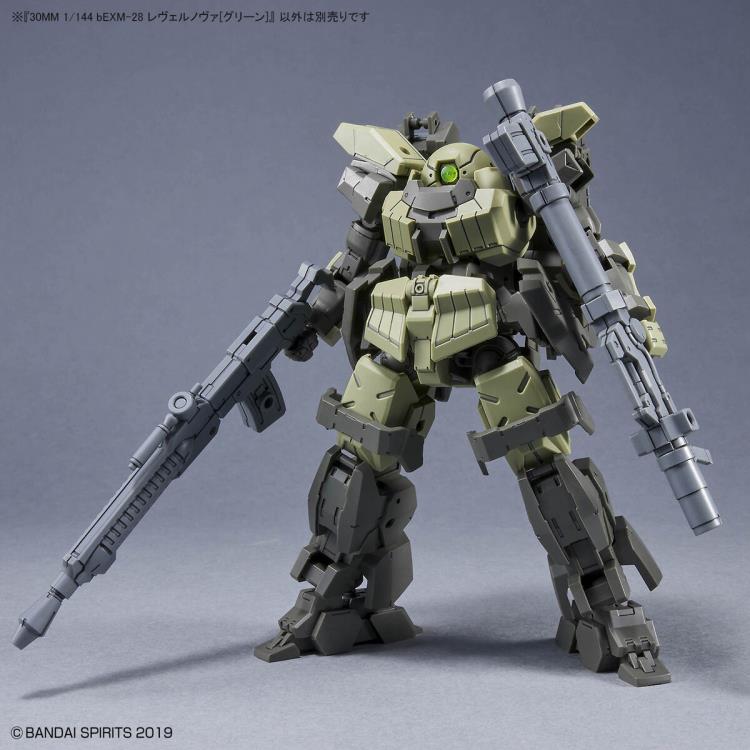 30 Minutes Missions bEXM-28 Revernova (Green) 1/144 Scale Model Kit Gallery Image 8