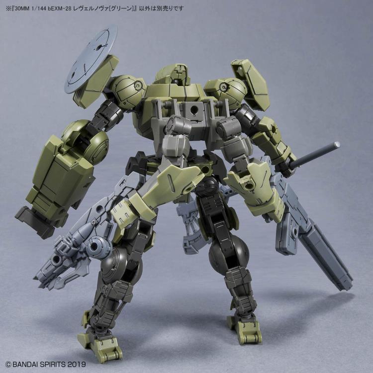 30 Minutes Missions bEXM-28 Revernova (Green) 1/144 Scale Model Kit Gallery Image 12