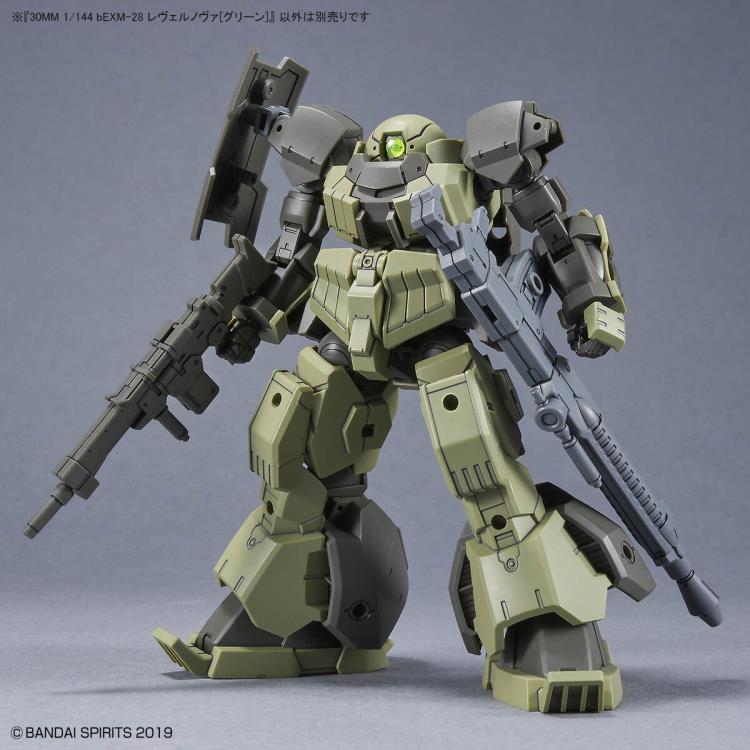 30 Minutes Missions bEXM-28 Revernova (Green) 1/144 Scale Model Kit Gallery Image 10
