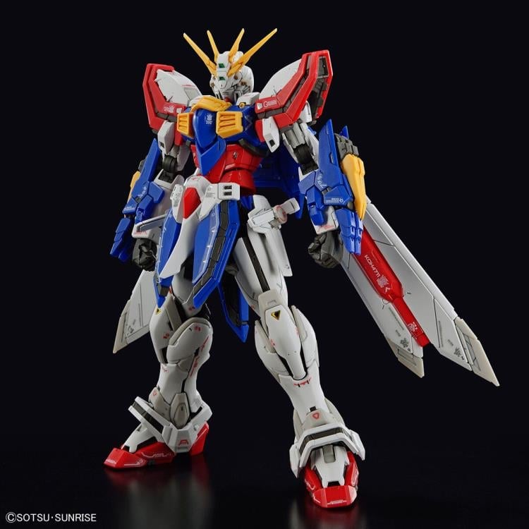 Mobile Fighter G Gundam RG God Gundam 1/144 Scale Model Kit Gallery Image 3