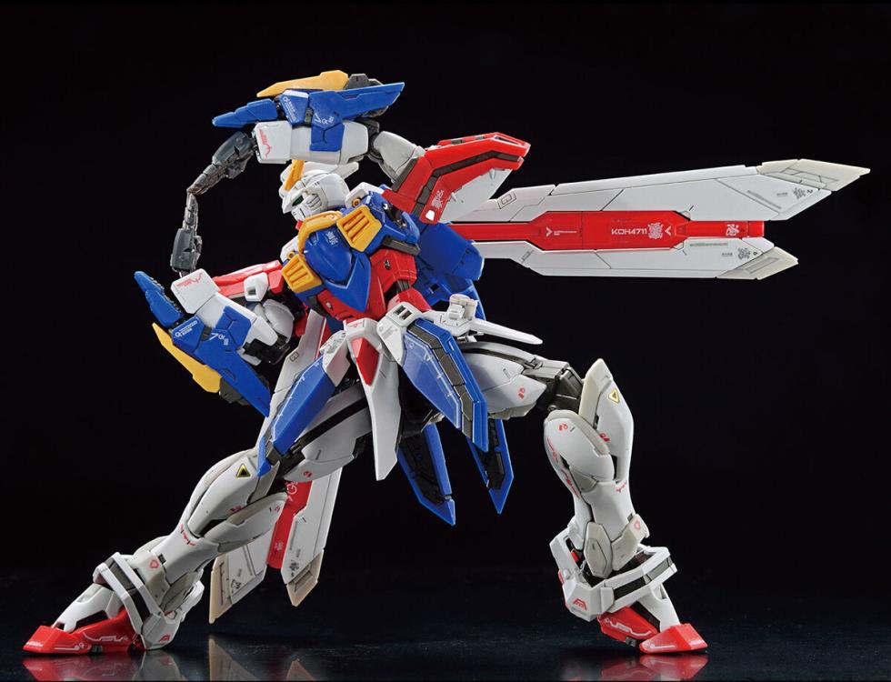 Mobile Fighter G Gundam RG God Gundam 1/144 Scale Model Kit Gallery Image 8