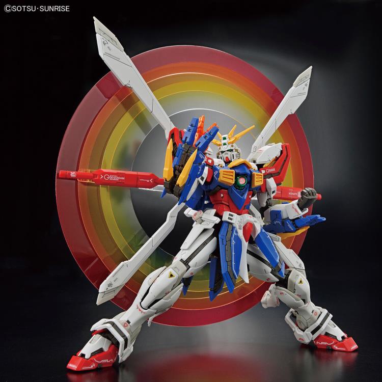 Mobile Fighter G Gundam RG God Gundam 1/144 Scale Model Kit Gallery Image 11