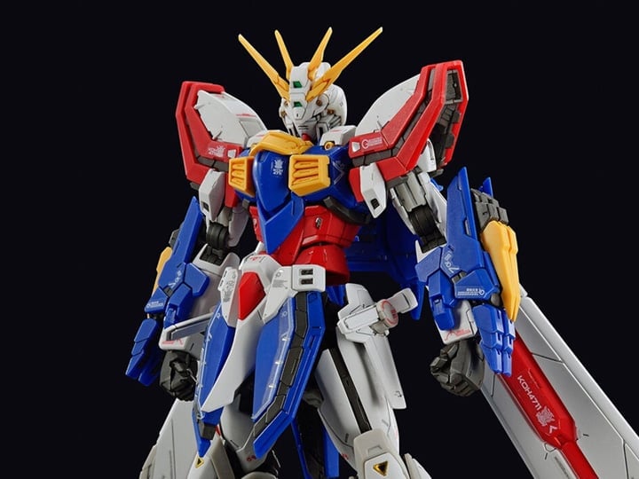 Mobile Fighter G Gundam RG God Gundam 1/144 Scale Model Kit Gallery Image 1