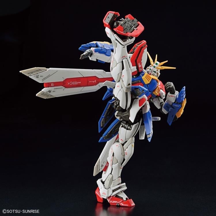 Mobile Fighter G Gundam RG God Gundam 1/144 Scale Model Kit Gallery Image 10