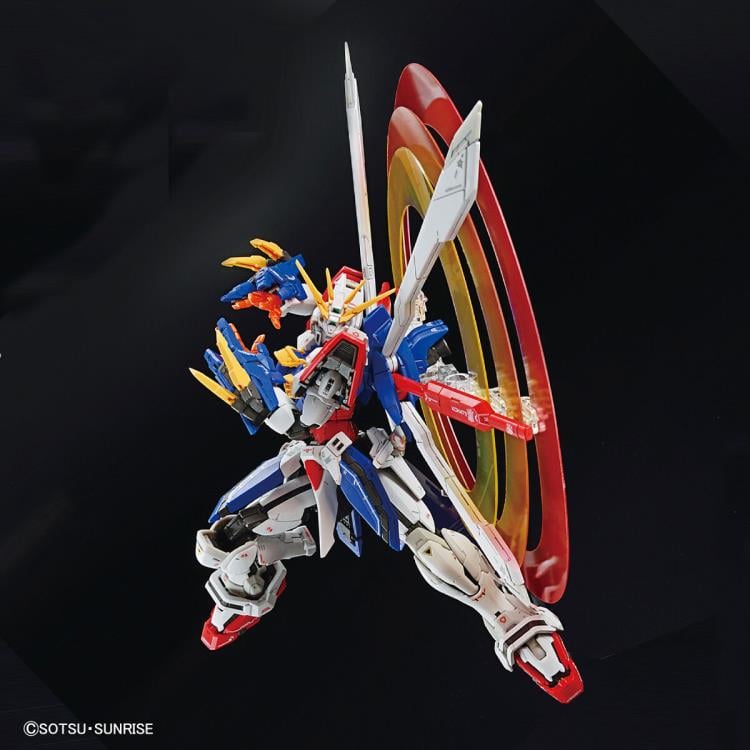 Mobile Fighter G Gundam RG God Gundam 1/144 Scale Model Kit Gallery Image 13
