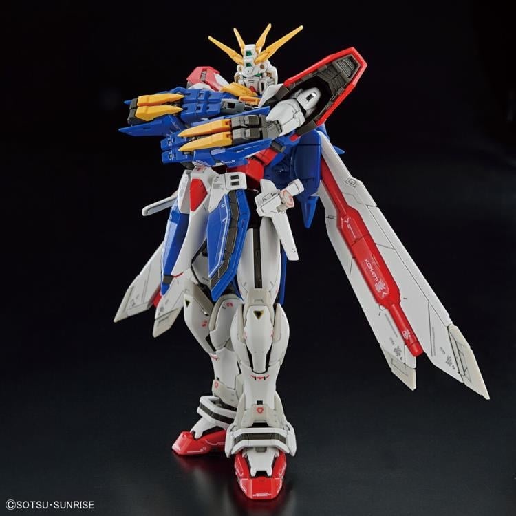 Mobile Fighter G Gundam RG God Gundam 1/144 Scale Model Kit Gallery Image 5