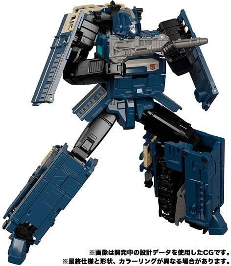 Transformers Masterpiece G MPG-02 Trainbot Getsuei (Raiden Combiner) Gallery Image 5