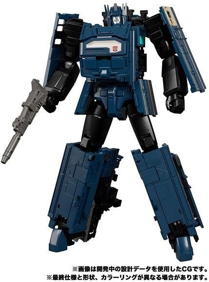 Transformers Masterpiece G MPG-02 Trainbot Getsuei (Raiden Combiner) Gallery Image 6