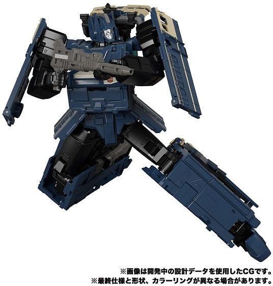 Transformers Masterpiece G MPG-02 Trainbot Getsuei (Raiden Combiner) Gallery Image 7
