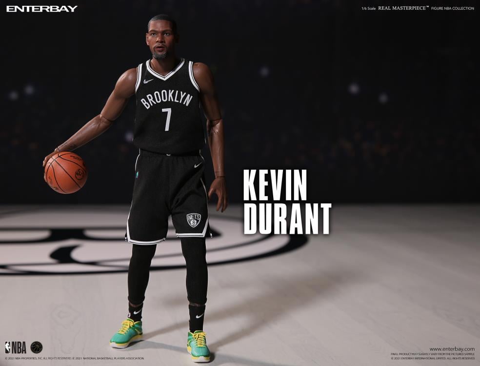 新品　1/6　 エンターベイ　ケビン・デュラン　アクションフィギュア NBA Real Masterpiece Kevin Durant (Brooklyn Nets Home) 1/6 Scale
