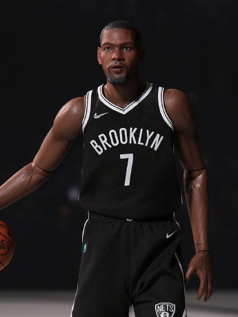 NBA Real Masterpiece Kevin Durant (Brooklyn Nets Home) 1/6 Scale