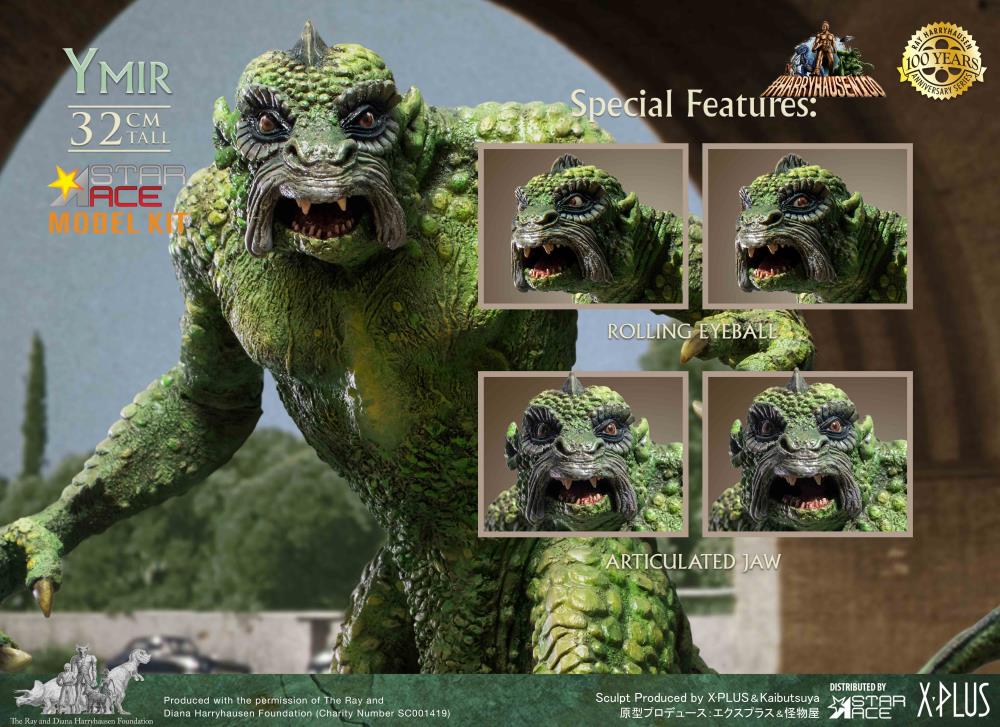 20 Million Miles to Earth Ray Harryhausen 100th Anniversary Ymir Vinyl Model Kit Gallery Image 3
