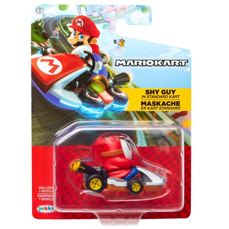 Super Mario Kart Racers Shy Guy In Kart Figure Gallery Image 3