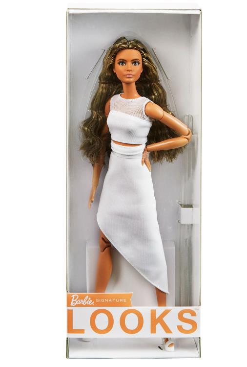 Barbie Looks Barbie Doll (Original, Brunette Hair) Gallery Image 12