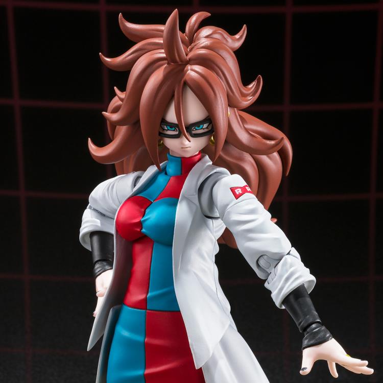 Dragon Ball FighterZ S.H.Figuarts Android 21 (Lab Coat) Exclusive Action Figure Gallery Image 8