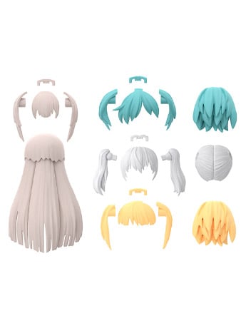 30 Minutes Sisters Option Hair Style Parts Vol. 5 Set of 4 Accessory Kits Gallery Image 2