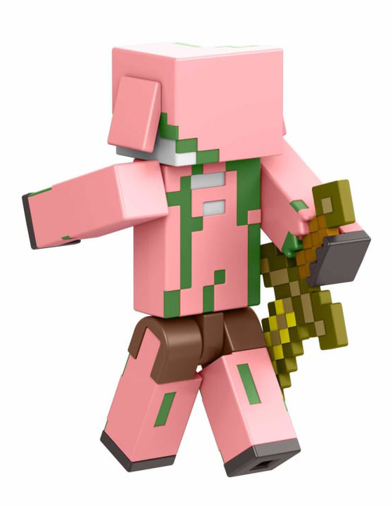 Minecraft Build-A-Portal Zombified Piglin Figure Gallery Image 3