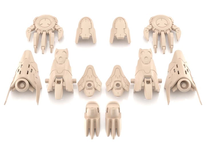 30 Minutes Sisters Option Parts 5 Heavy Armor Set Gallery Image 1