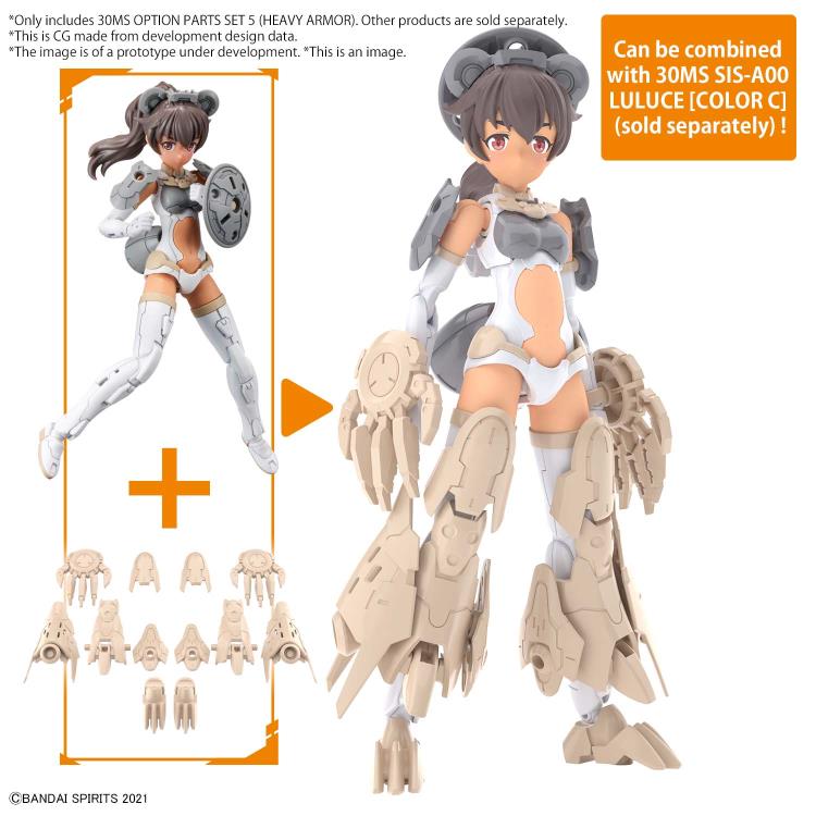30 Minutes Sisters Option Parts 5 Heavy Armor Set Gallery Image 3