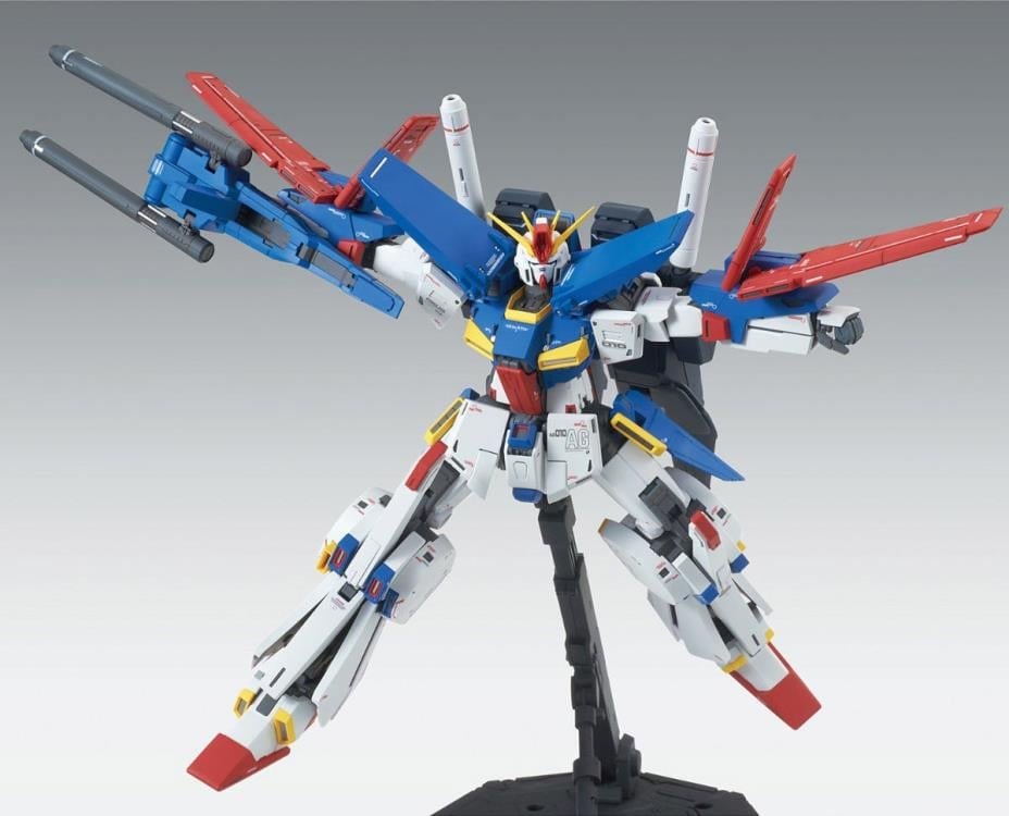 Mobile Suit Gundam ZZ MG ZZ Gundam (Ver.Ka) 1/100 Scale Model Kit Gallery Image 6