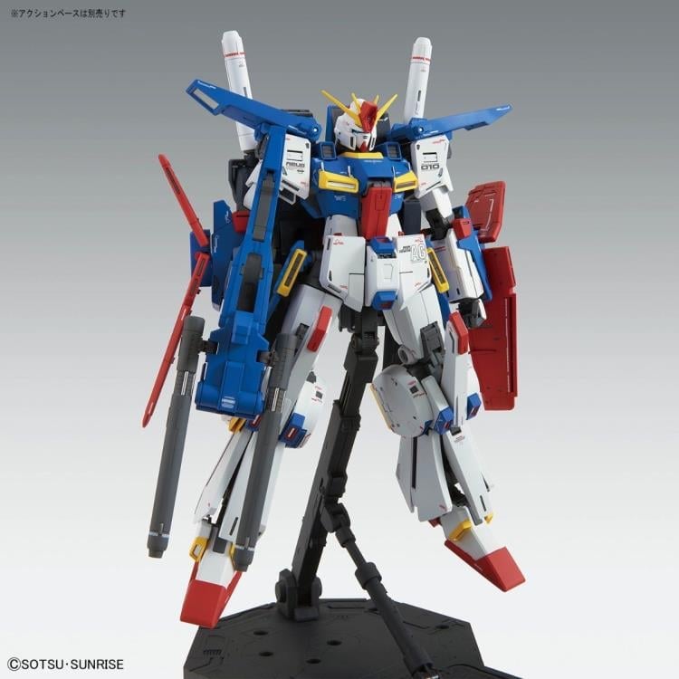 Mobile Suit Gundam ZZ MG ZZ Gundam (Ver.Ka) 1/100 Scale Model Kit Gallery Image 4