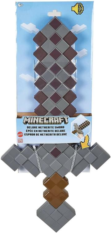 Minecraft Deluxe Netherite Role-Play Foam Sword Gallery Image 7