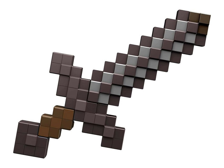 Minecraft Deluxe Netherite Role-Play Foam Sword Gallery Image 1