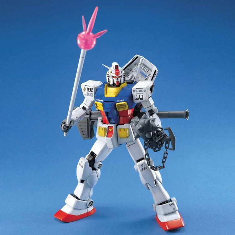 Mobile Suit Gundam MG Gundam RX-78-2 (Ver.1.5) 1/100 Scale Model Kit Gallery Image 5