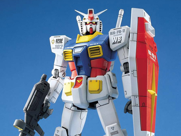 Mobile Suit Gundam MG Gundam RX-78-2 (Ver.1.5) 1/100 Scale Model Kit Gallery Image 1