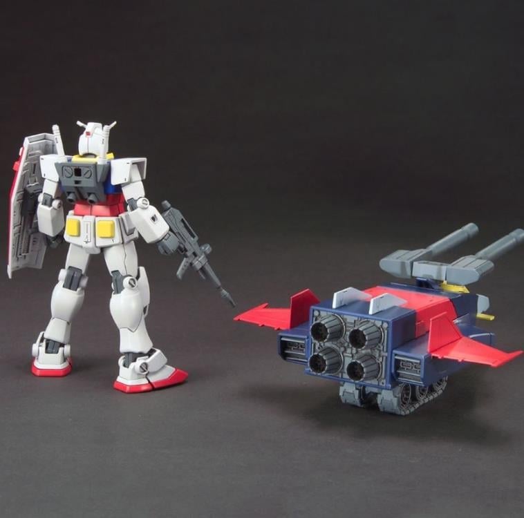Mobile Suit Gundam HGUC G-Armor: G-Fighter & RX-78-2 Gundam 1/144 Scale Model Kit Gallery Image 5