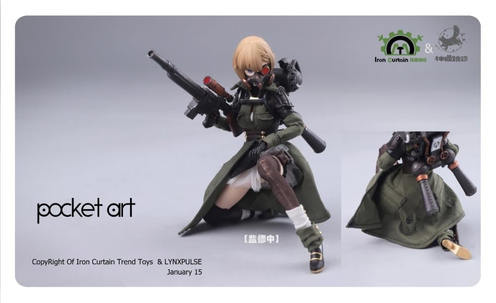 Pocket Art Series Emilia 1/12 Scale Action Figure Gallery Image 3