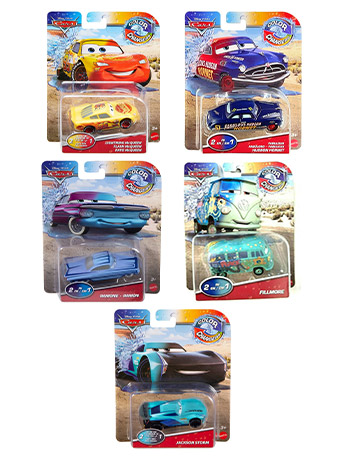 Disney Pixar Cars Color Changers Case of 8 Cars