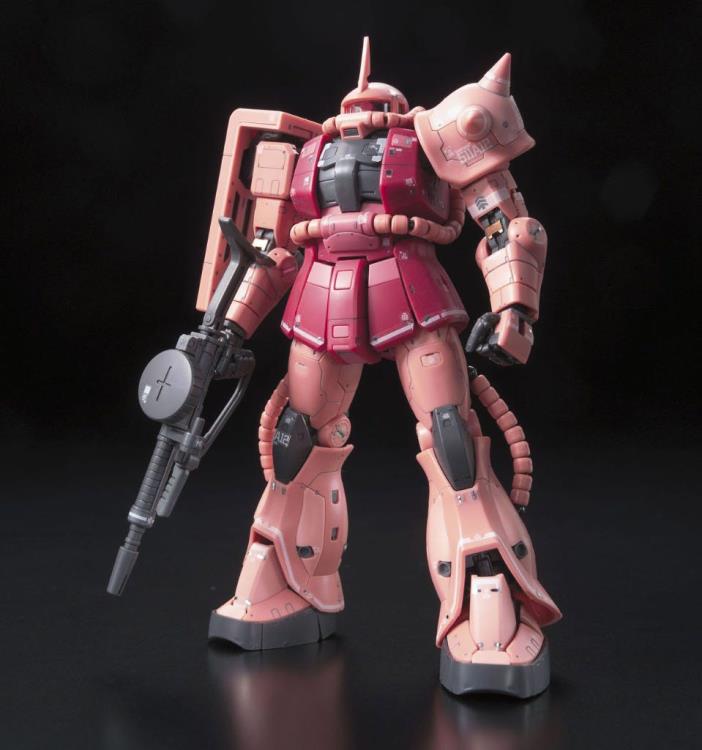 Mobile Suit Gundam RG MS-06S Char's Zaku II 1/144 Scale Model Kit (Reissue) Gallery Image 3