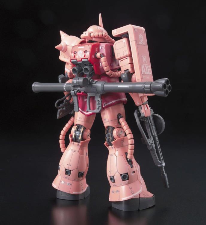 Mobile Suit Gundam RG MS-06S Char's Zaku II 1/144 Scale Model Kit (Reissue) Gallery Image 4