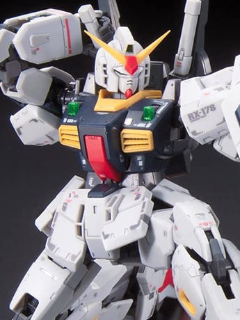 Mobile Suit Zeta Gundam RG Gundam Mk-II (AEUG) 1/144 Scale Model Kit Gallery Image 2