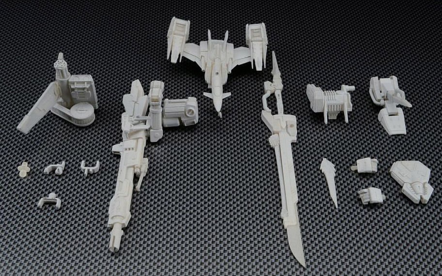 Mobile Suit Gundam SEED RG FX-550 Skygrasper Launcher/Sword 1/144 Scale Model Kit Gallery Image 5