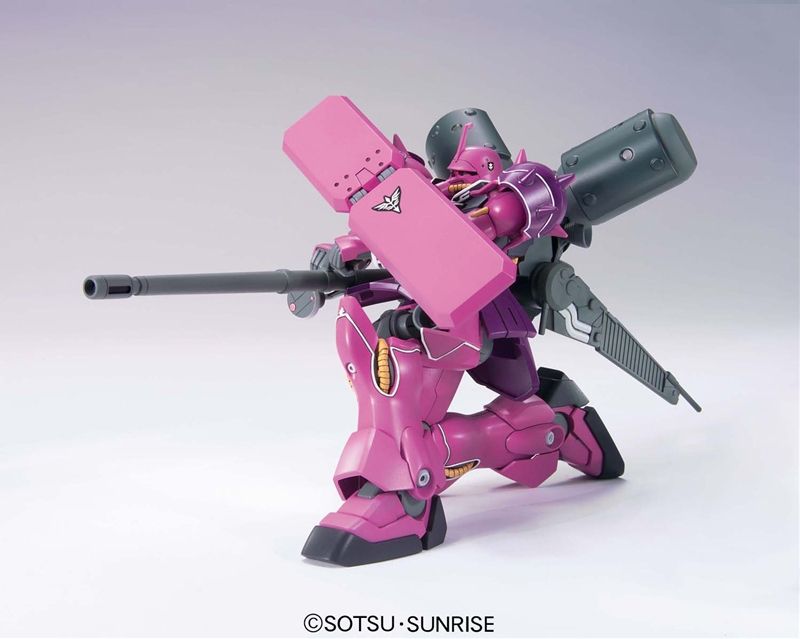 Mobile Suit Gundam Unicorn HGUC AMS-129 Geara Zulu (Angelo Sauper) 1/144 Scale Model Kit Gallery Image 7