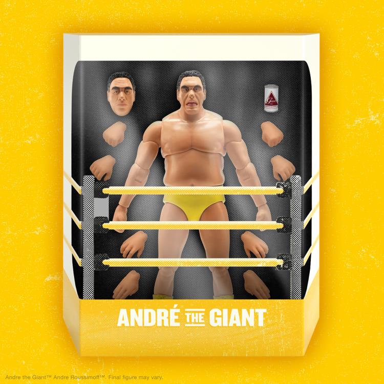 Andre the Giant (Yellow Trunks) ULTIMATES! Action Figure Gallery Image 9