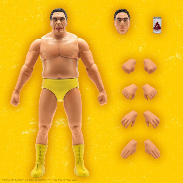 Andre the Giant (Yellow Trunks) ULTIMATES! Action Figure Gallery Image 7