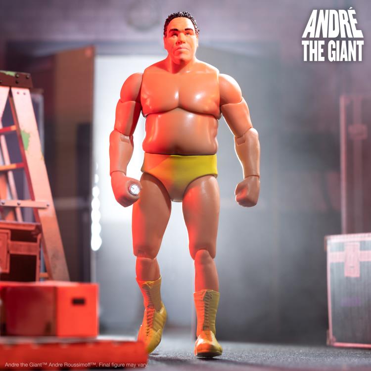 Andre the Giant (Yellow Trunks) ULTIMATES! Action Figure Gallery Image 3