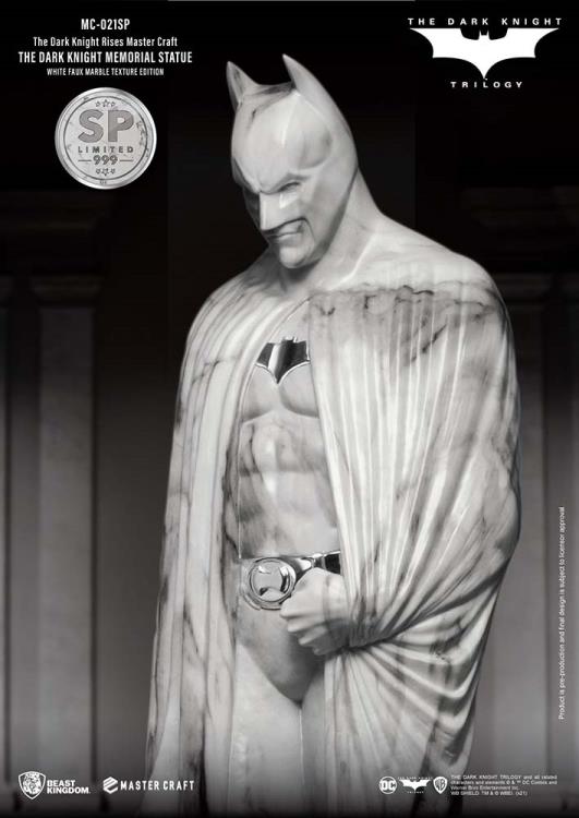 The Dark Knight Rises Master Craft MC-021SP The Dark Knight Memorial (Faux Marble) Limited Edition Statue Gallery Image 11