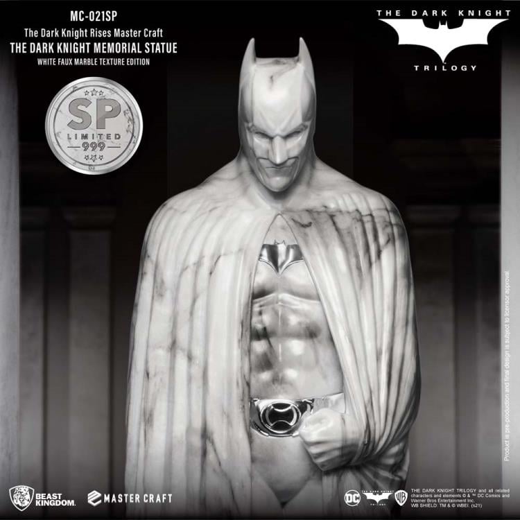The Dark Knight Rises Master Craft MC-021SP The Dark Knight Memorial (Faux Marble) Limited Edition Statue Gallery Image 10