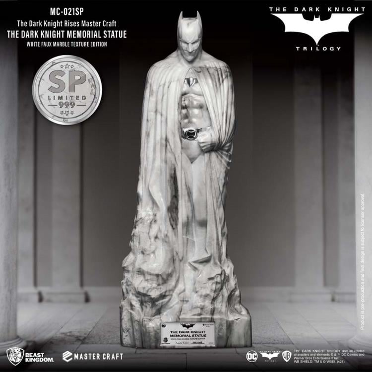The Dark Knight Rises Master Craft MC-021SP The Dark Knight Memorial (Faux Marble) Limited Edition Statue Gallery Image 3