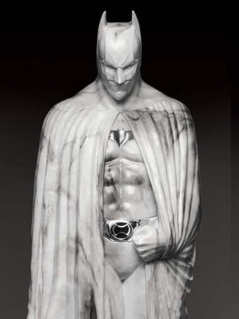 Image of The Dark Knight Rises Master Craft MC-021SP The Dark Knight Memorial (Faux Marble) Limited Edition Statue