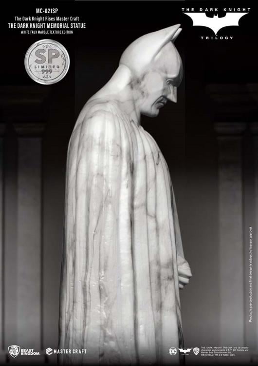 The Dark Knight Rises Master Craft MC-021SP The Dark Knight Memorial (Faux Marble) Limited Edition Statue Gallery Image 14