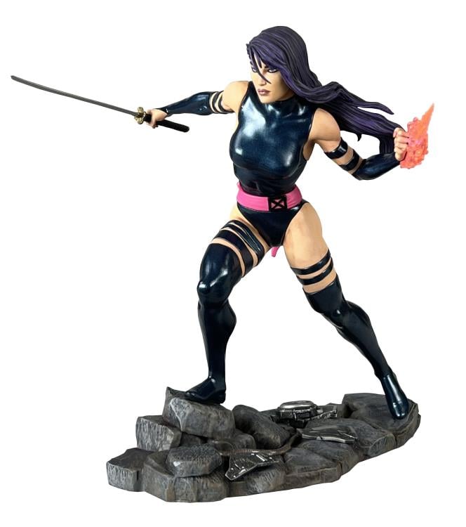 Marvel Gallery Psylocke Figure Diorama Gallery Image 4
