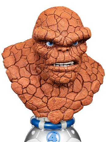 Marvel Legends in 3D Thing 1/2 Limited Edition Bust Gallery Image 2
