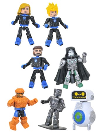 Marvel Minimates Fantastic Four Deluxe Box Set Gallery Image 2